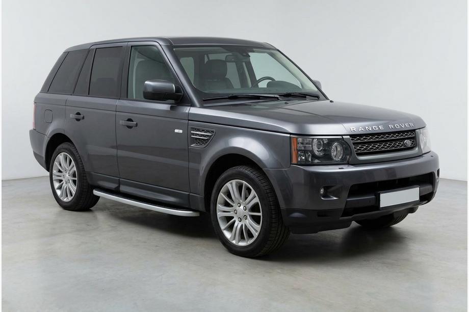 Range Rover Sport 2005-2013 Pedane Laterali Tayga Grey (2 pz, Alluminio) Image