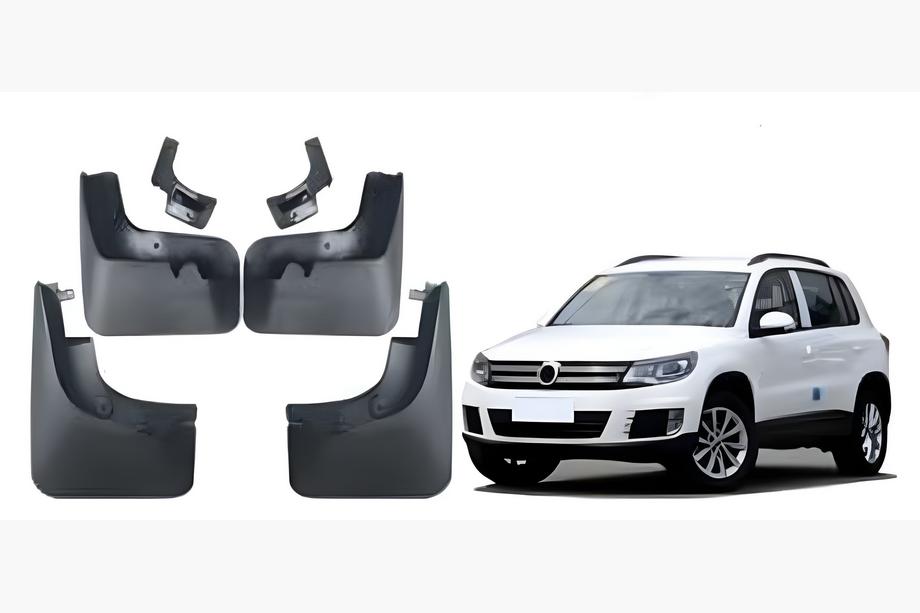 Volkswagen Tiguan 2007-2016 Paraspruzzi originali Premium V2 (4 pz) Foto 1
