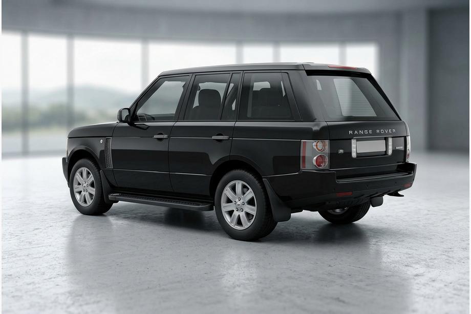 Range Rover III L322 2002-2012 Pedane Laterali Allmond Black (2 pz, Alluminio) Image