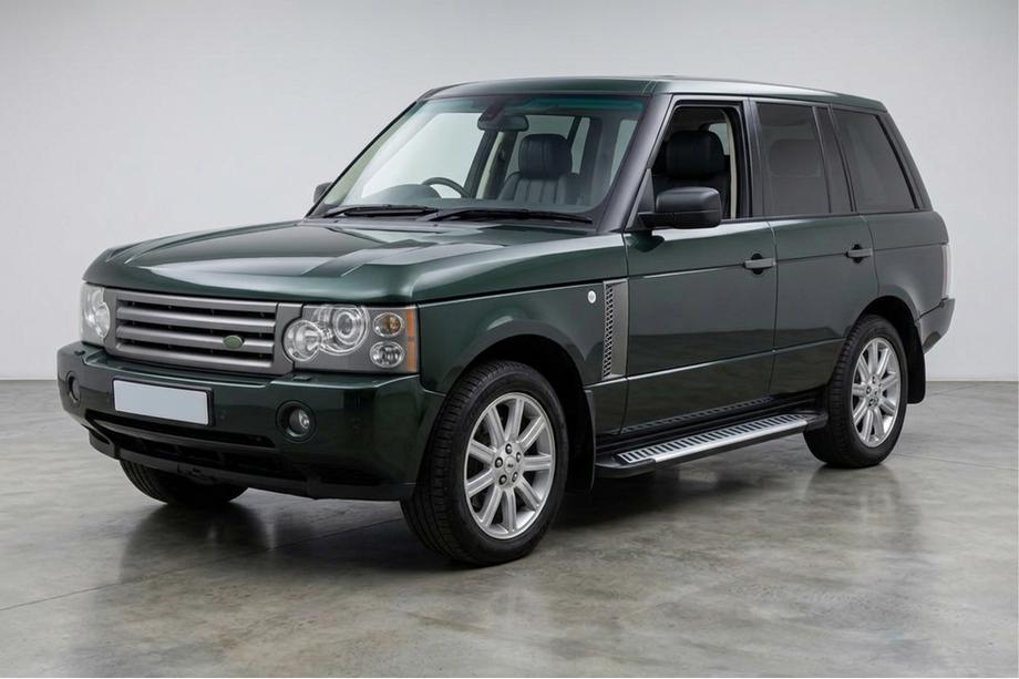 Range Rover III L322 2002-2012 Pedane Laterali Line (2 pz, Alluminio) Image