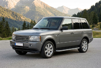 Range Rover III L322 2002-2012 Pedane Laterali Tayga Grey (2 pz, Alluminio) foto 1
