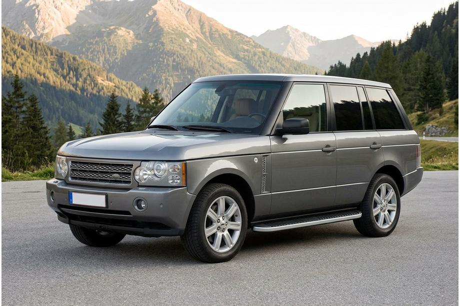 Range Rover III L322 2002-2012 Pedane Laterali Tayga Grey (2 pz, Alluminio) Image