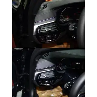 Set Inserti Interni in Carbonio BMW Serie 5 G30/G31 2017–2023 foto 4
