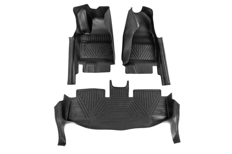 Tesla Model 3 2017- Tappetini in Gomma Niken Luxury 3D (3 pz) Foto 1