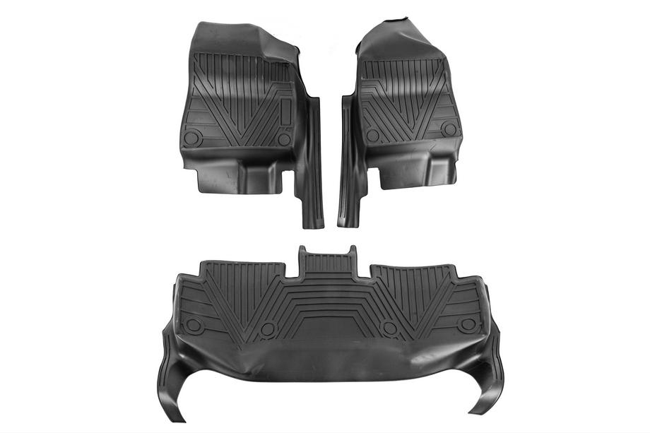 Tesla Model 3 2017- Tappetini in Gomma Niken Luxury 3D (3 pz) Foto 4