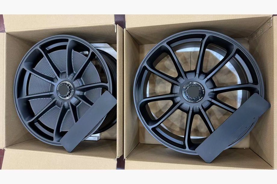 Porsche Boxster/Cayman 982 (718) 2016- Cerchi forgiati OEM R20 V5 (Set da 4) Foto 9