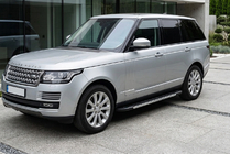 Range Rover IV L405 2013-2021 Pedane Laterali RedLine V1 (2 pz, Alluminio) foto 1