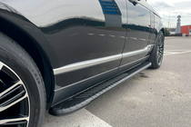Range Rover IV L405 2013-2021 Pedane Laterali Bosphorus Black (2 pz, Alluminio) foto 4