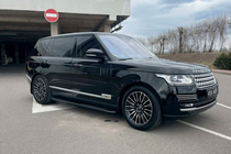 Range Rover IV L405 2013-2021 Pedane Laterali Bosphorus Black (2 pz, Alluminio) foto 2