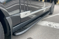 Range Rover IV L405 2013-2021 Pedane Laterali Bosphorus Black (2 pz, Alluminio) foto 3