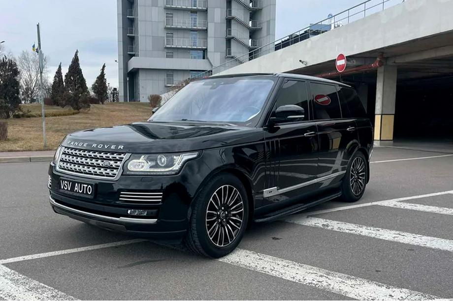 Range Rover IV L405 2013-2021 Pedane Laterali Bosphorus Black (2 pz, Alluminio) Image