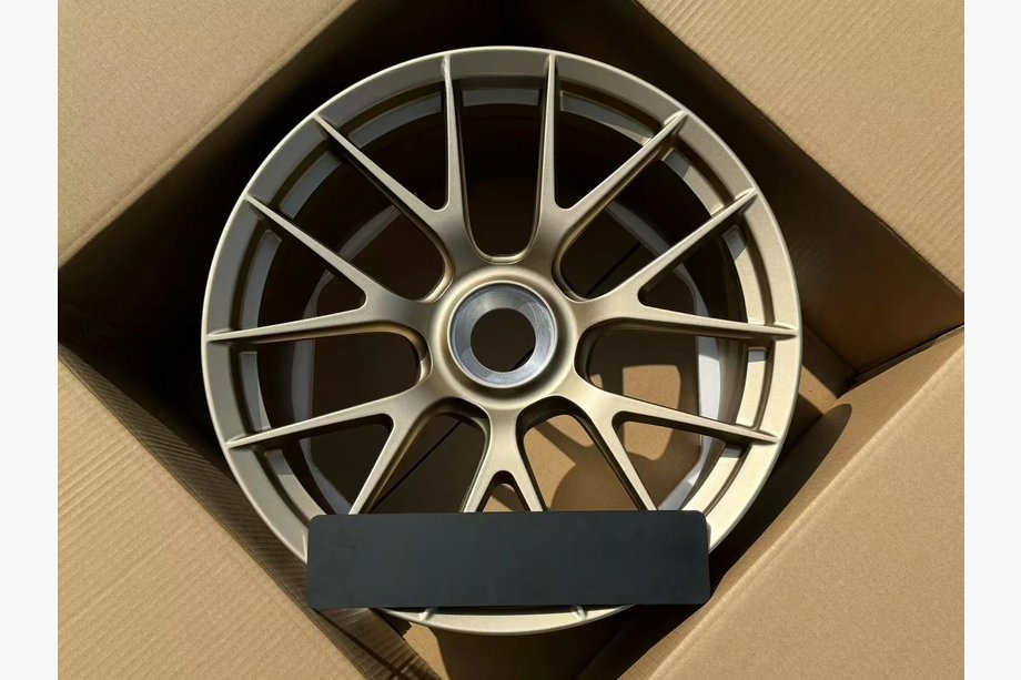 Porsche Boxster/Cayman 982 (718) 2016- Cerchi forgiati OEM R20 V12 (Set di 4) Foto 2
