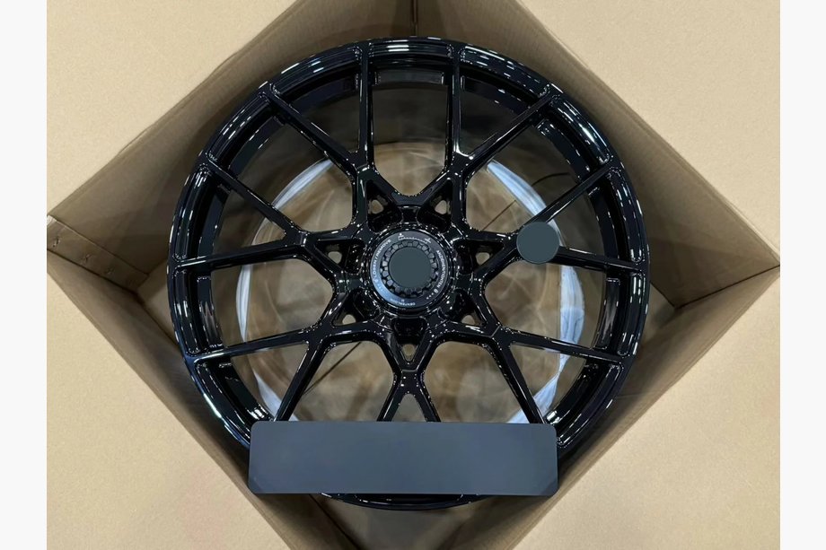 Porsche Boxster/Cayman 982 (718) 2016- Cerchi forgiati OEM R20 V14 (Set di 4) Foto 2