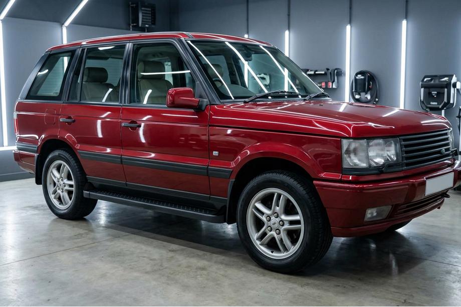 Range Rover II P38A 1997-2002 Pedane Laterali Allmond Black (2 pz, Alluminio) Image
