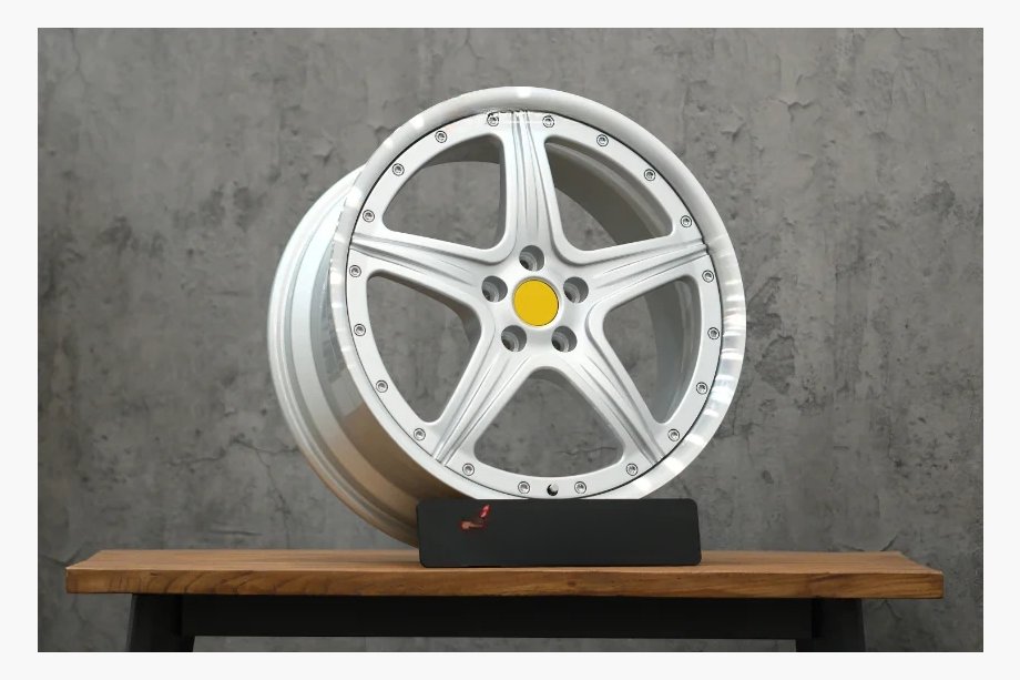 Ferrari 575M Maranello Cerchi forgiati OEM R19 V1 (Set di 4) Image