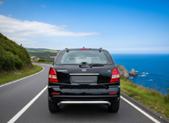 Kia Sorento I BL 2002-2009 Roll Bar Posteriore AK012 (Acciaio Inox) foto 1