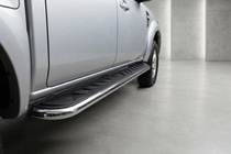 Mazda BT-50 2007-2012 Pedane Laterali Maydos V1 (2 pz, acciaio inox) foto 1