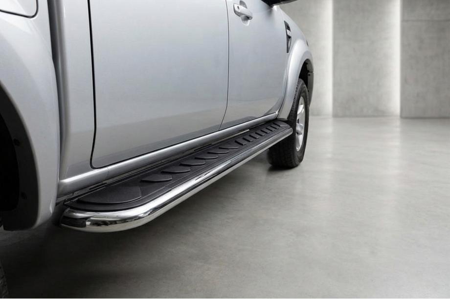 Mazda BT-50 2007-2012 Pedane Laterali Maydos V1 (2 pz, acciaio inox) Image