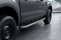 Mazda BT-50 2007-2012 Pedane Laterali Tayga (2 pz, Alluminio) foto 1