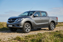 Mazda BT-50 2012- Pedane Laterali Allmond Black (2 pz, Alluminio) foto 1