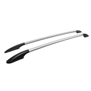 Barre portatutto OmsaLine Solid (2 pz, grigio) Kia Soul I 2008-2013 foto 3