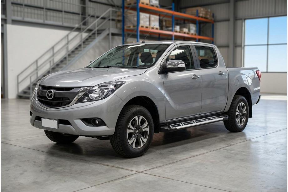Mazda BT-50 2012- Pedane Laterali Sunrise (2 pz, Alluminio) Image