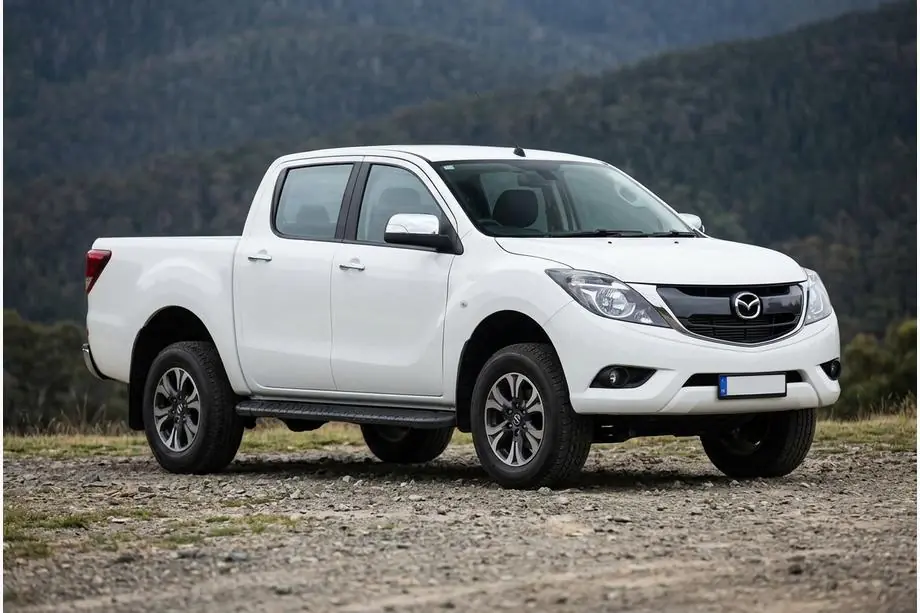 Mazda BT-50 2012- Pedane Laterali Bosphorus Black (2 pz, Alluminio) Image