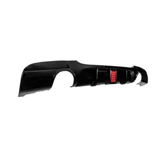 Diffusore posteriore paraurti per scarico singolo doppio lato LED (per M-Sport, ABS) foto 3