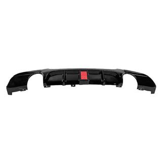Diffusore posteriore paraurti per scarico singolo doppio lato LED (per M-Sport, ABS) foto 4