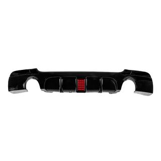Diffusore posteriore paraurti per scarico singolo doppio lato LED (per M-Sport, ABS) foto 1
