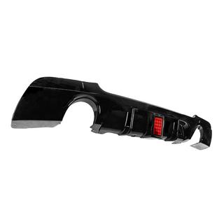 Diffusore posteriore paraurti per scarico singolo doppio lato LED (per M-Sport, ABS) foto 3