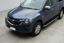 Mazda BT-50 2012- Pedane Laterali Tayga (2 pz, Alluminio) foto 1