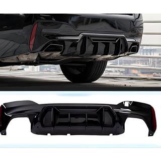 Diffusore paraurti posteriore stile LCI (per M-Sport/M5 F90, ABS) foto 1