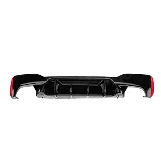 Diffusore paraurti posteriore stile LCI (per M-Sport/M5 F90, ABS) foto 2