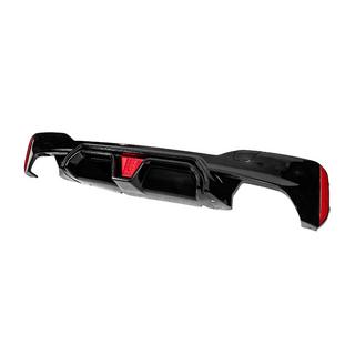 Diffusore paraurti posteriore CS-Style LED (per M-Sport/M5 F90, ABS) foto 2