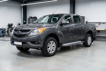 Mazda BT-50 2012- Pedane Laterali Rainbow (2 pz, Alluminio) foto 1