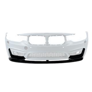 Lip spoiler anteriore BM (per M3-LOOK, nero lucido) BMW 3 Series F30/F31 2012-2019 foto 2