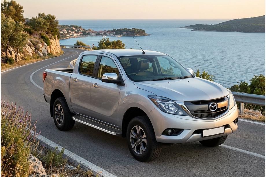 Mazda BT-50 2012- Pedane Laterali Fullmond (2 pz, alluminio) Image