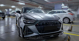 Audi A6 C8 2018–2025 Kit carrozzeria AE-Design Carbon (per RS6) foto 1
