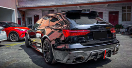 Audi A6 C8 2018–2025 Kit carrozzeria AE-Design Carbon (per RS6) foto 3