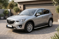 Mazda CX-5 2012-2017 Pedane Laterali Maydos V1 (2 pz, acciaio inox) foto 1