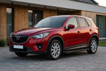 Mazda CX-5 2012-2017 Pedane Laterali Allmond Black (2 pz, Alluminio) foto 1