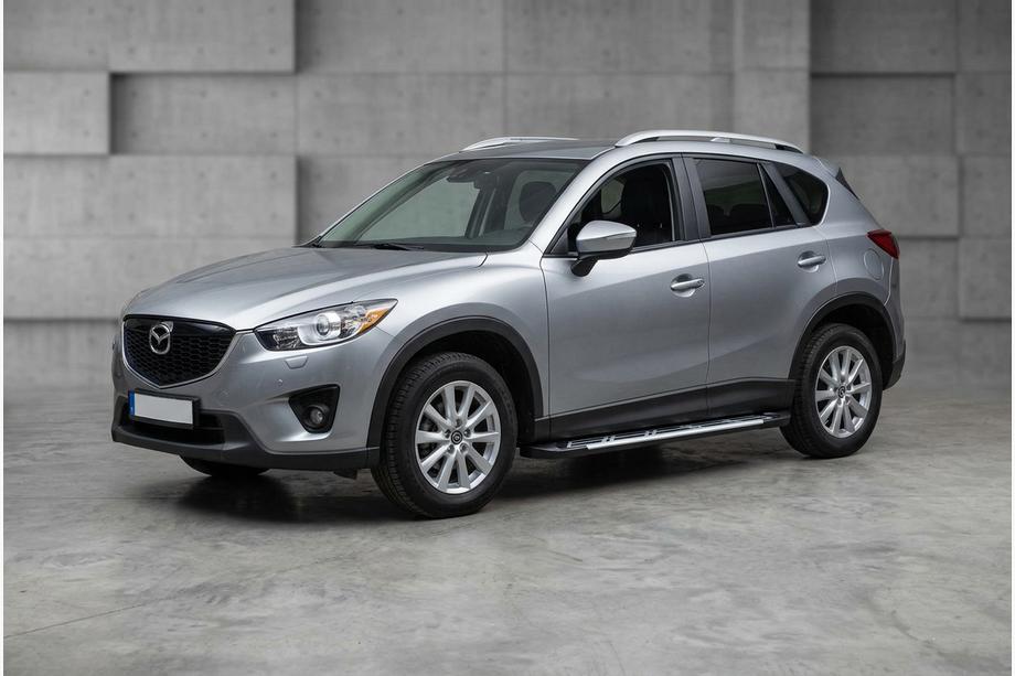 Mazda CX-5 2012-2017 Pedane Laterali Sunrise (2 pz, Alluminio) Image