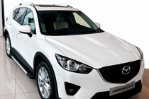 Mazda CX-5 2012-2017 Pedane Laterali RedLine V1 (2 pz, Alluminio) foto 1