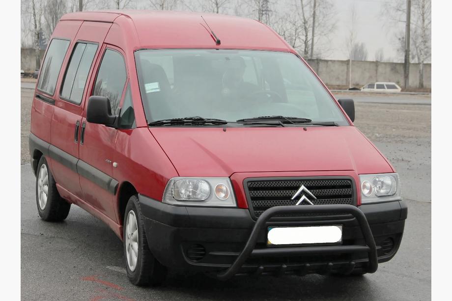 Fiat Scudo 1996-2007 Parabullbar WT003 Nero Acciaio Inox Image