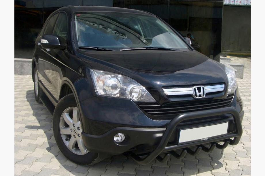 Honda CRV 2007-2011 Parabulloni WT003 Nero (Acciaio Inox) Image