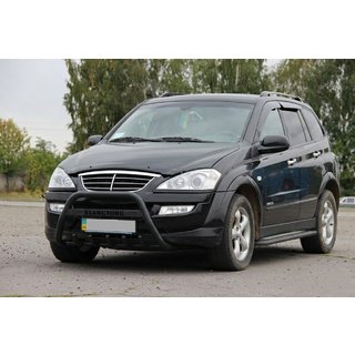 Parabulloni WT004 Nero (Acciaio Inox) SsangYong Action 2005-2018 foto 1