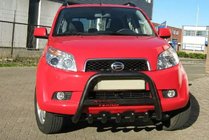 Daihatsu Terios 2006-2017 Barra Anteriore WT004 Nera (Acciaio Inox) foto 1