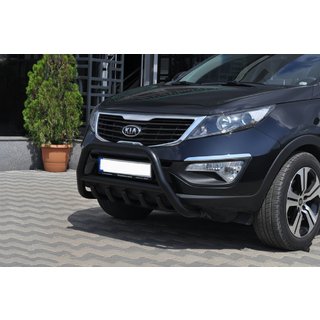 Parabulloni WT003 Nero (Acciaio Inox) Kia Sportage 2010-2015 foto 1