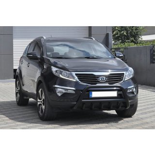 Parabulloni WT003 Nero (Acciaio Inox) Kia Sportage 2010-2015 foto 4